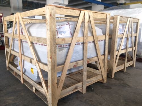 WOODEN TRANSPORT BOX